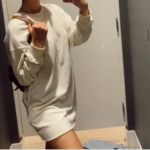 Cream Sweater Dress